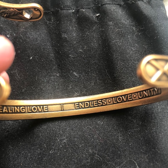 Alex and Ani Gold Bracelet Cuffs - Picture 5 of 5